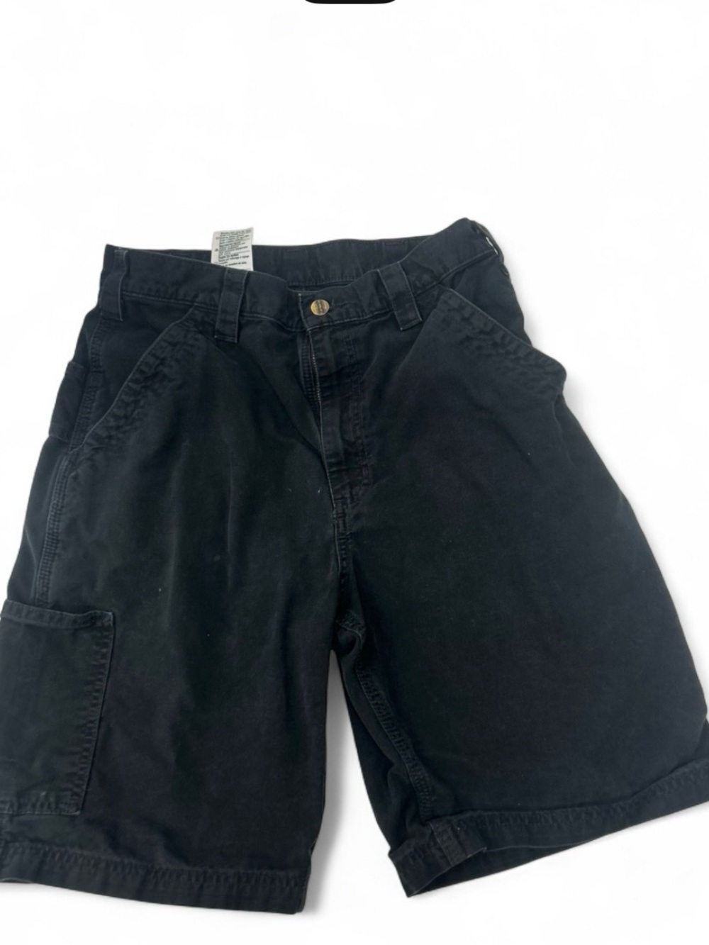 Carhartt Black Cargo Work Shorts